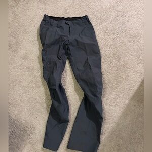 Arc’teryx Goretex water and wind proof outdoor shell pants